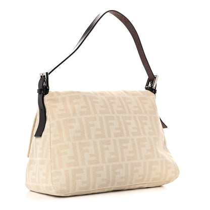 Fendi Zucca Mama Baguette Beige 2 of 18