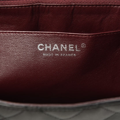 Chanel Lambskin Quilted Jumbo Single Flap Black 6 of 17