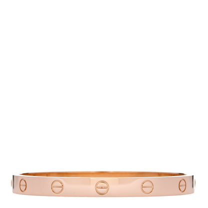 Cartier 18K Pink Gold LOVE Bracelet 17 1 of 6