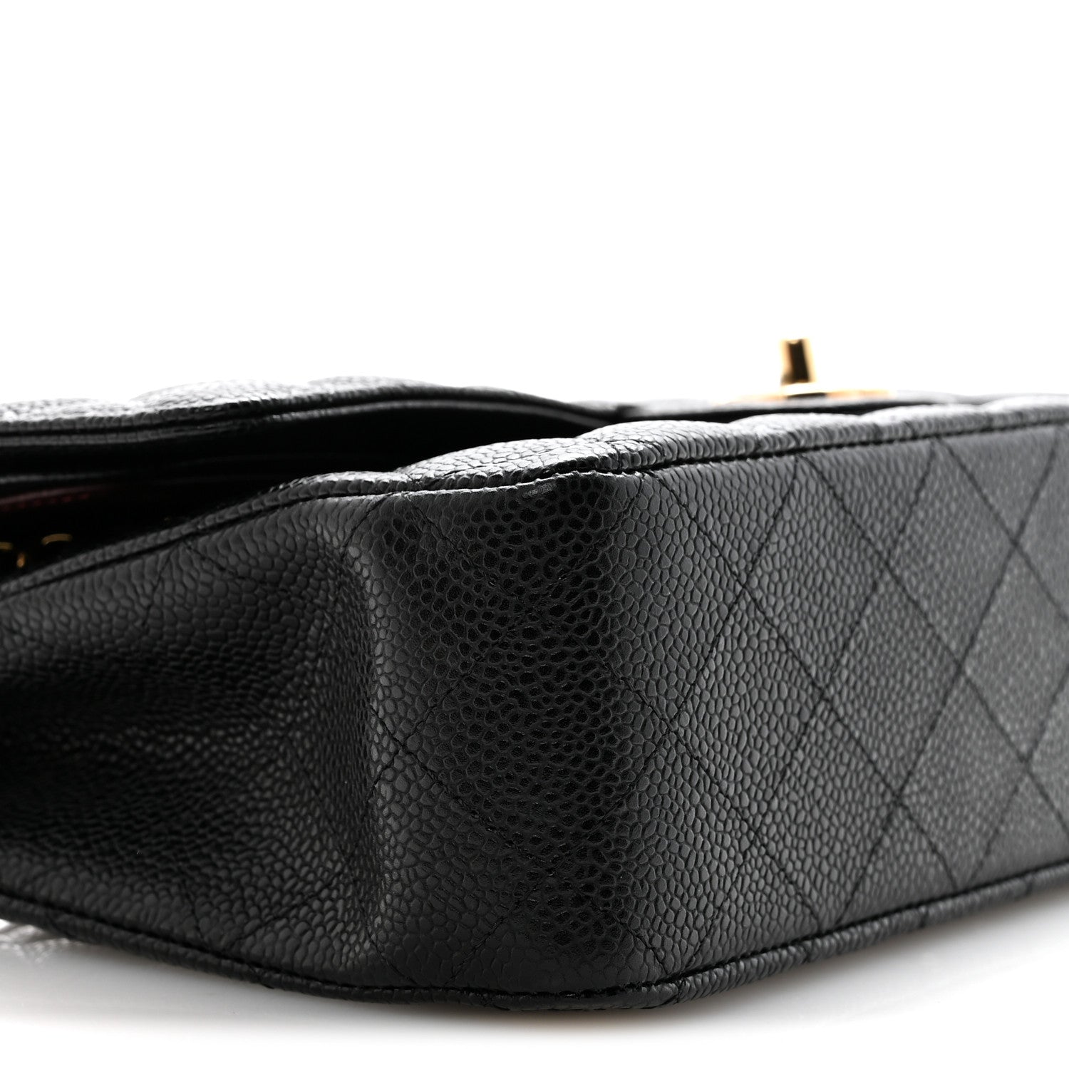 Chanel Caviar Quilted Medium Double Flap Black 10 of 12