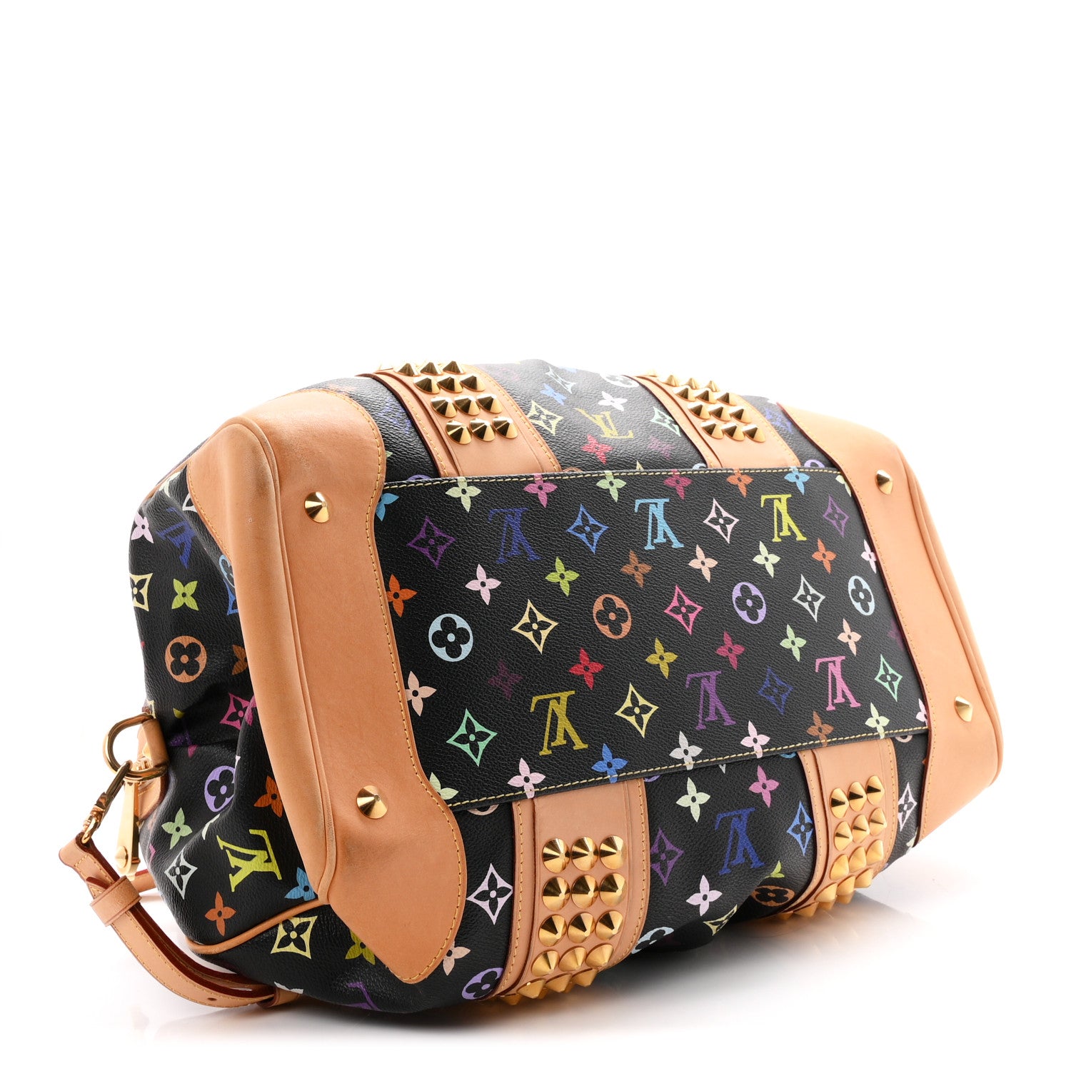 Louis Vuitton Monogram Multicolor Courtney GM Black 4 of 11