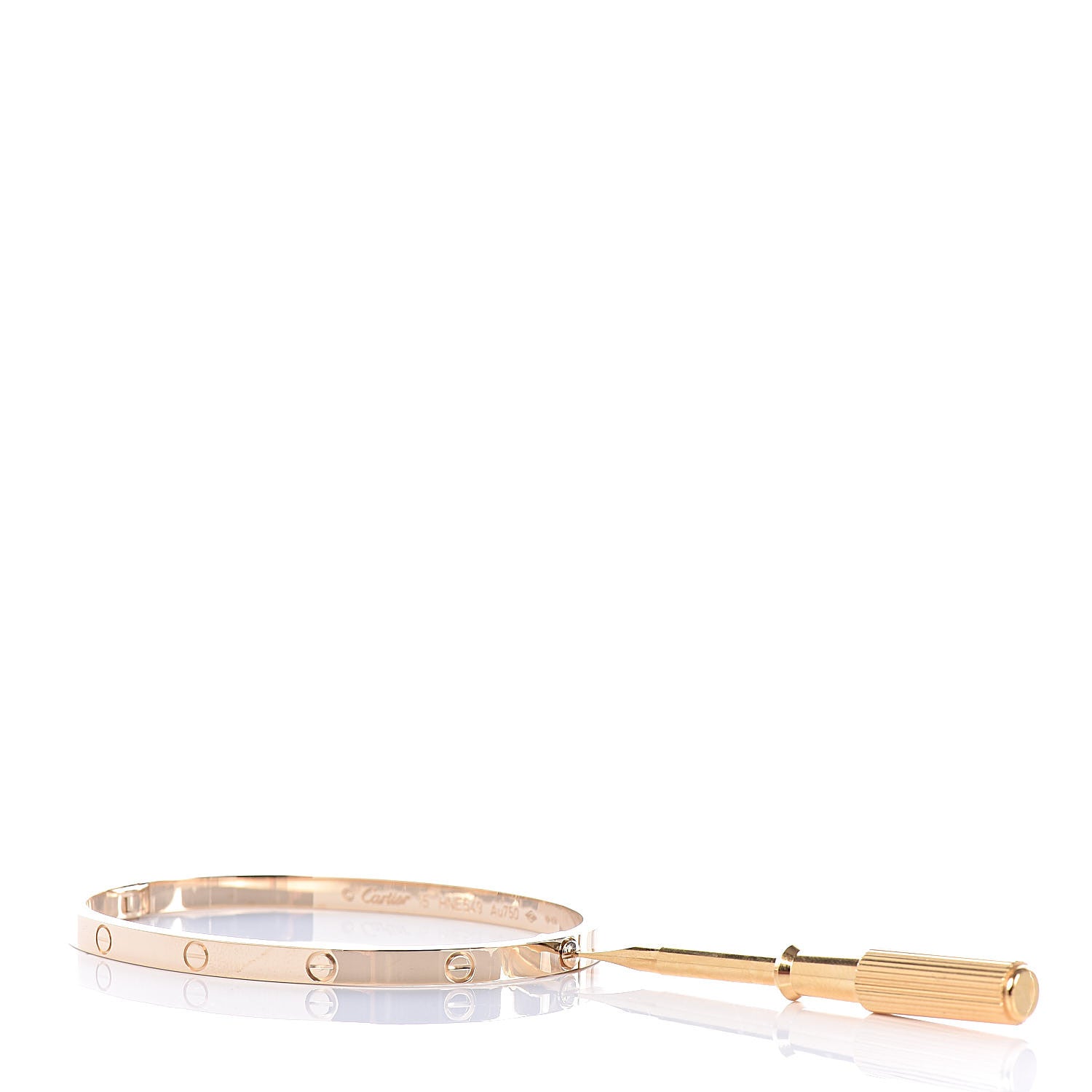Cartier 18K Yellow Gold Small LOVE Bracelet 15 4 of 6