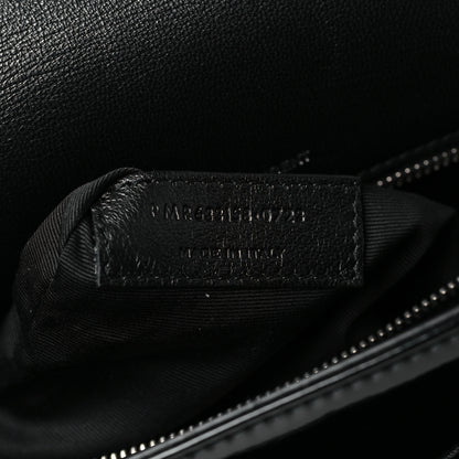 Saint Laurent Faux Patent Matelasse Monogram Medium Niki Chain Satchel Black 5 of 7
