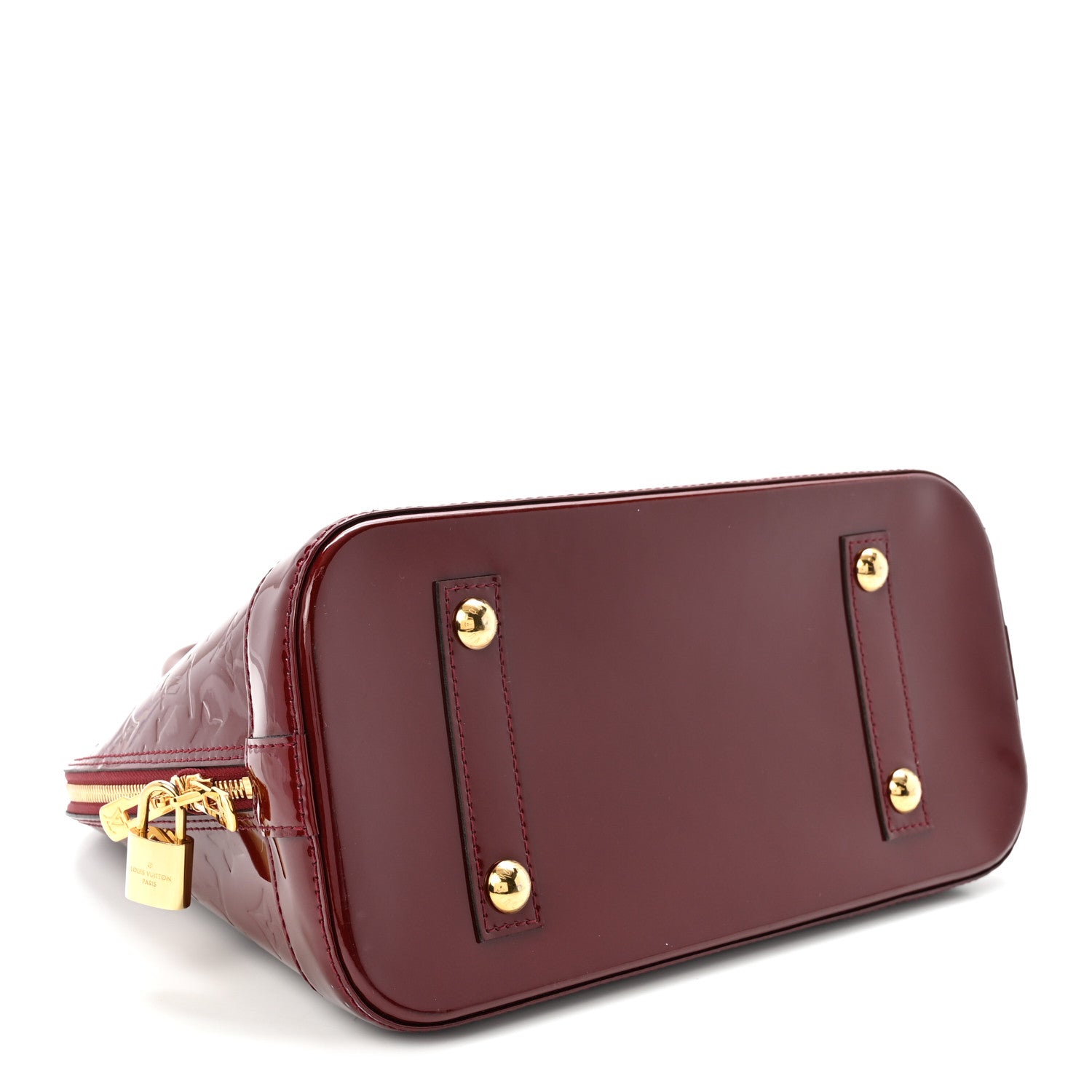 Louis Vuitton Vernis Alma PM Pomme D'Amour 4 of 10