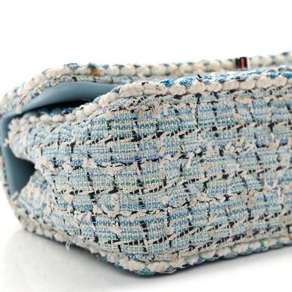 Chanel Tweed Braid Mini Flap Blue White Navy 9 of 12