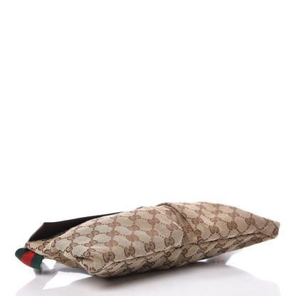 Gucci Monogram Web Belt Bag Dark Brown 4 of 12