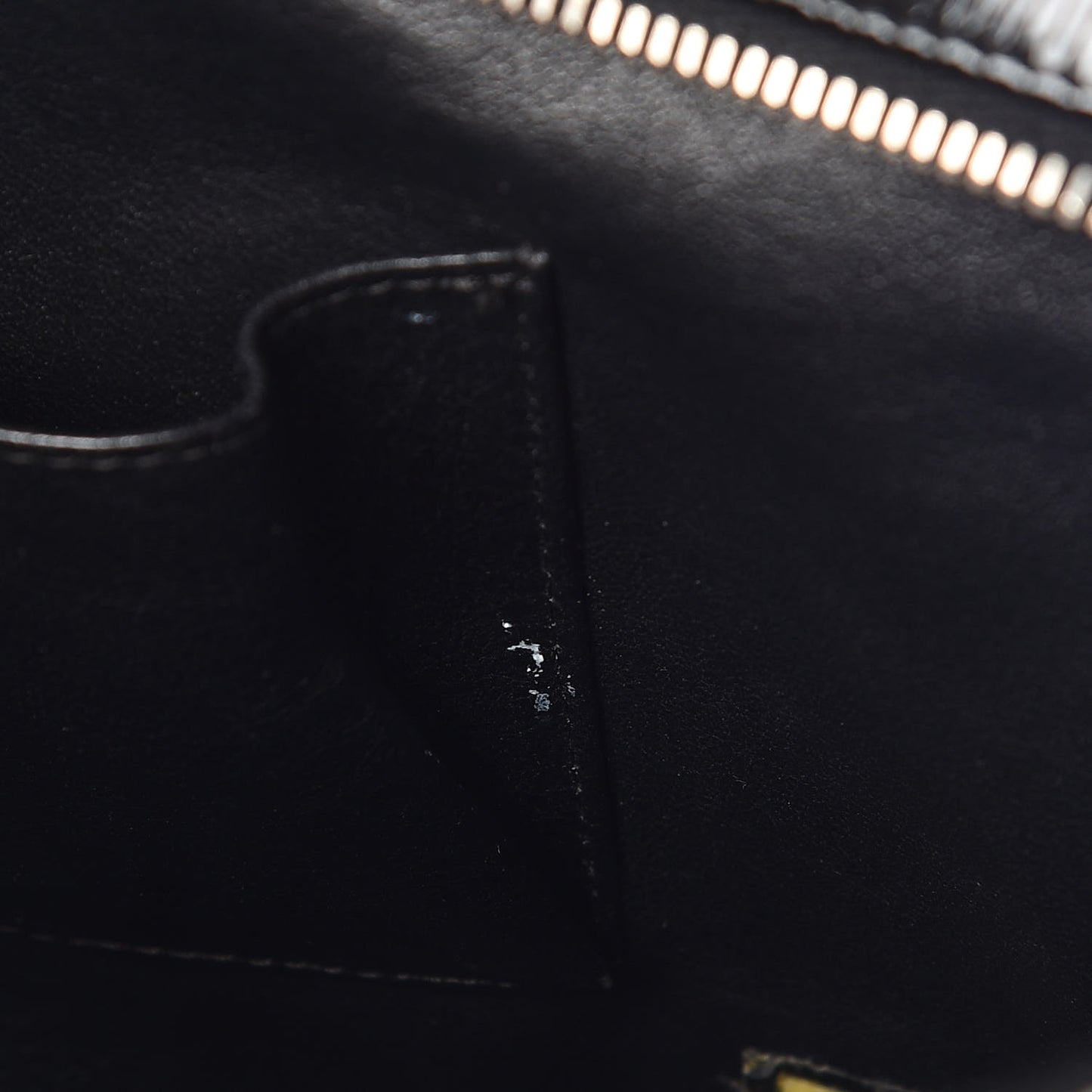 Patent Quilted Tote Black