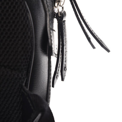 Gucci Calfskin Kingsnake Dome Backpack Black 13 of 17