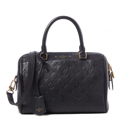 Louis Vuitton Empreinte Speedy Bandouliere 25 NM Black 1 of 8