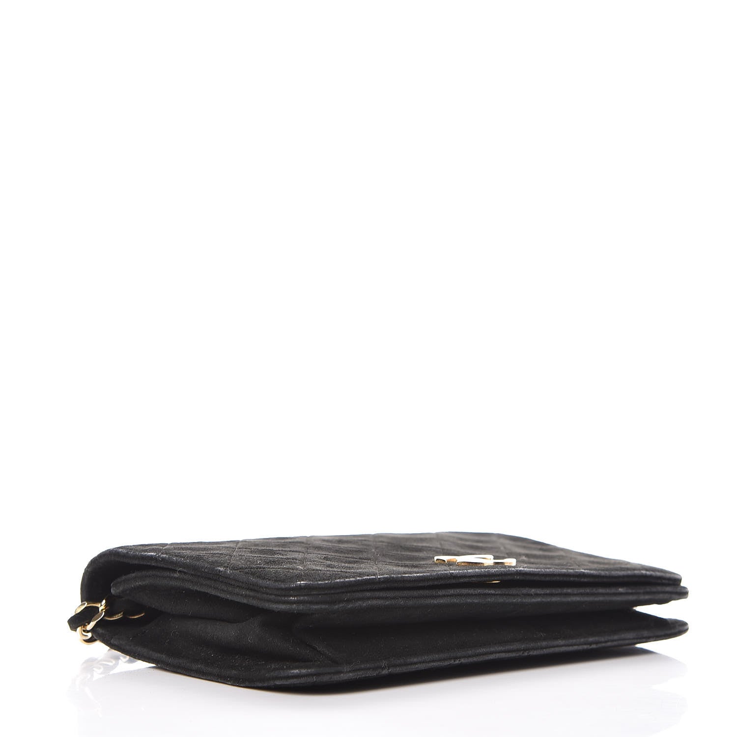 Chanel Suede Quilted Small Flap Black 4 of 12