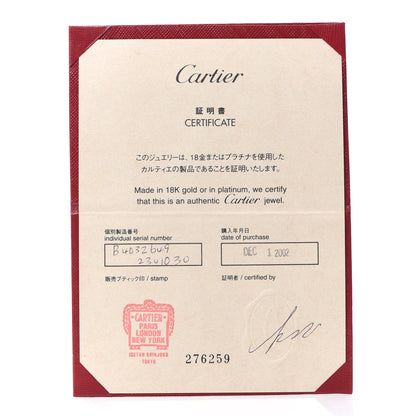 Cartier 18K White Gold Diamond .30ct Louis Ring 49 4.75 6 of 6