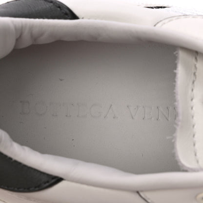 Bottega Veneta Calfskin Technical Mesh Speedster Sneakers 41 White Black 9 of 9