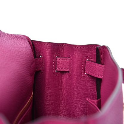 Hermes Togo Kelly Retourne 25 Rose Pourpre 14 of 30