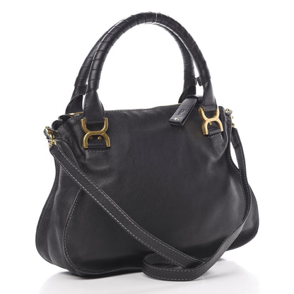 Chloe Calfskin Medium Marcie Satchel Black 3 of 17