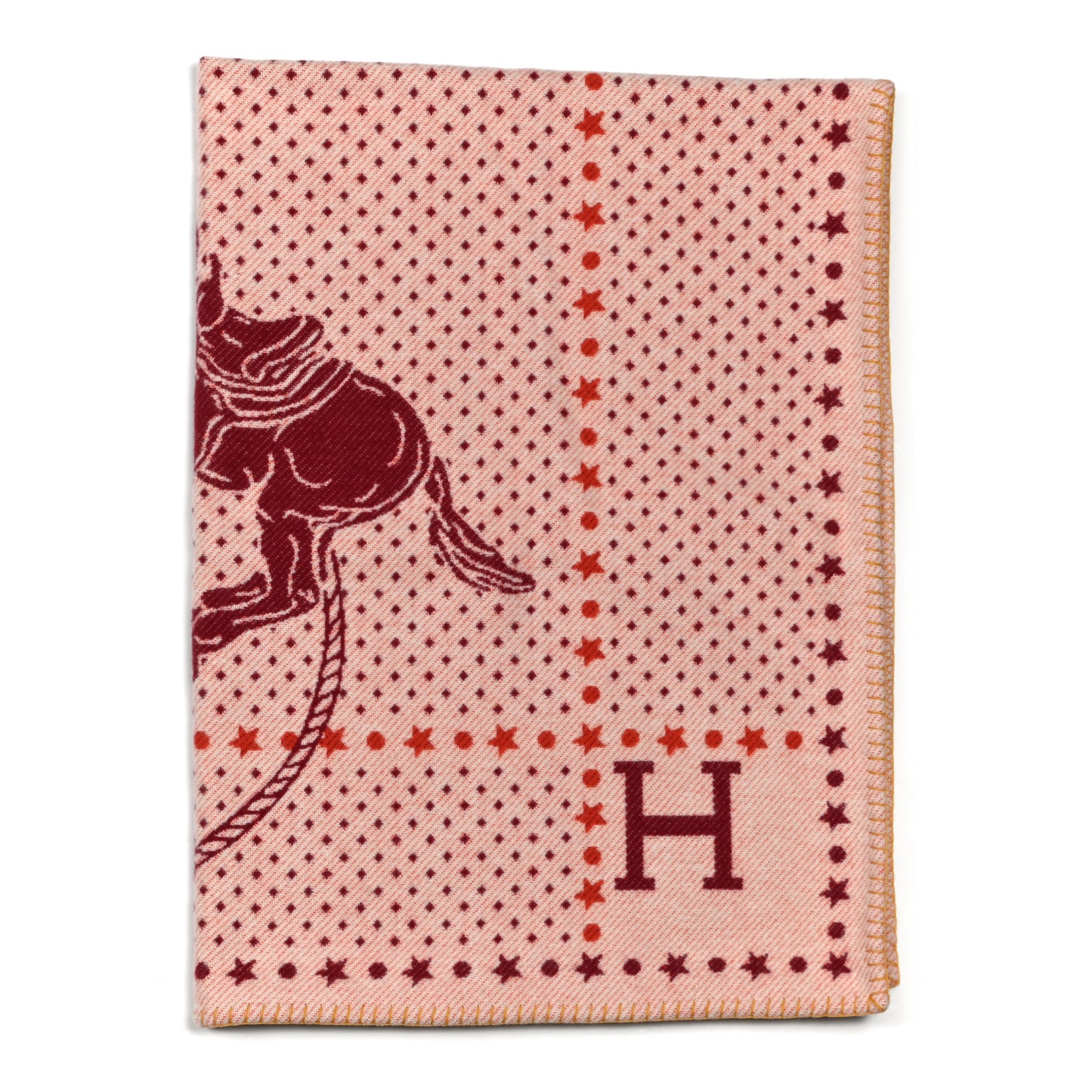 Wool Cashmere Western And Company Blanket Rouge H