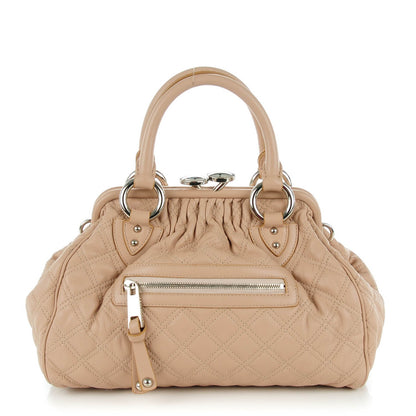 Marc Jacobs Calfskin Quilted Stam Blush 1 of 10