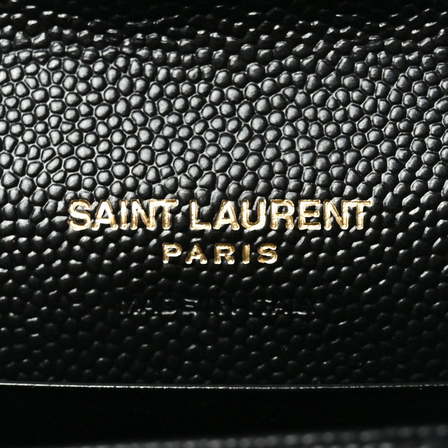 Saint Laurent Grain De Poudre Matelasse Chevron Small Monogram Envelope Wallet Black 6 of 8