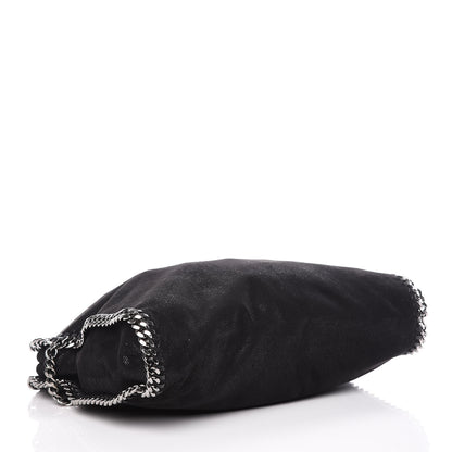 Stella McCartney Shaggy Deer Falabella Fold Over Tote Black 5 of 11
