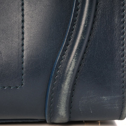 Celine Drummed Calfskin Mini Luggage Orage 11 of 21