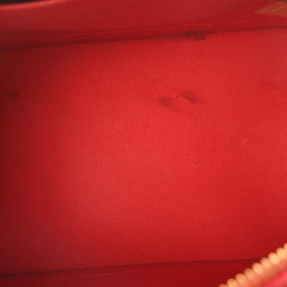 Louis Vuitton Vernis Alma BB Cherry 5 of 11