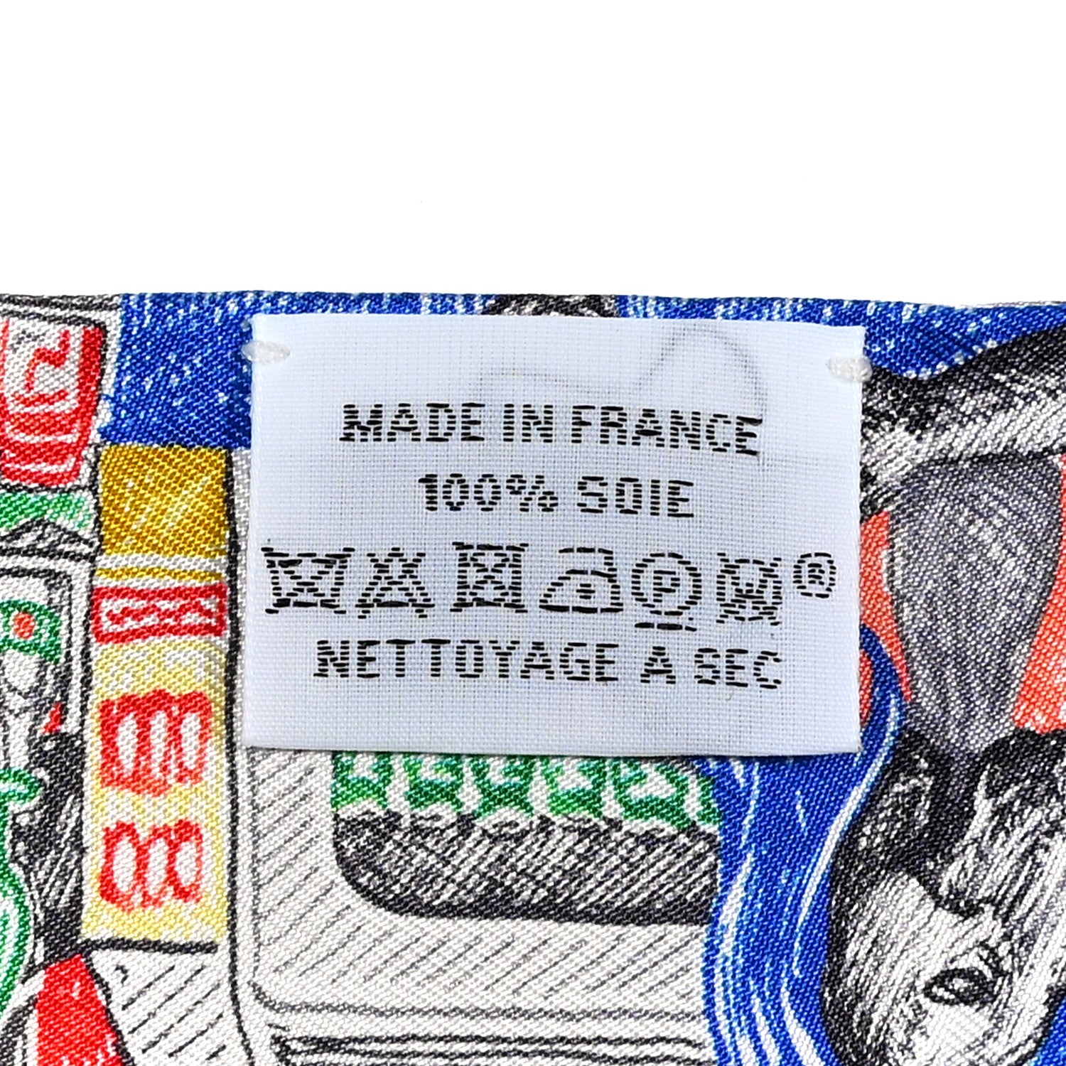 Hermes Silk Pantin City Twilly Vert Gris Multicolor 4 of 4