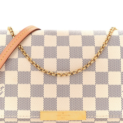 Louis Vuitton Damier Azur Favorite MM 7 of 10