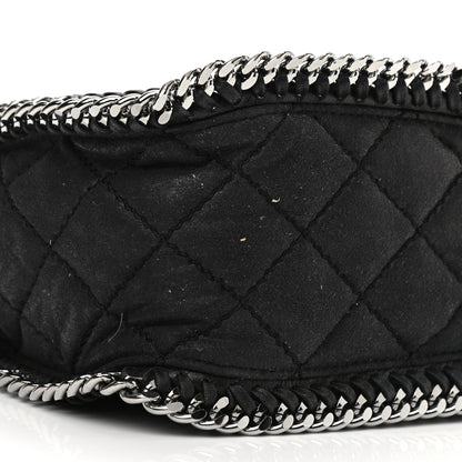 Stella McCartney Shaggy Deer Quilted Falabella Shoulder Bag Black 8 of 11