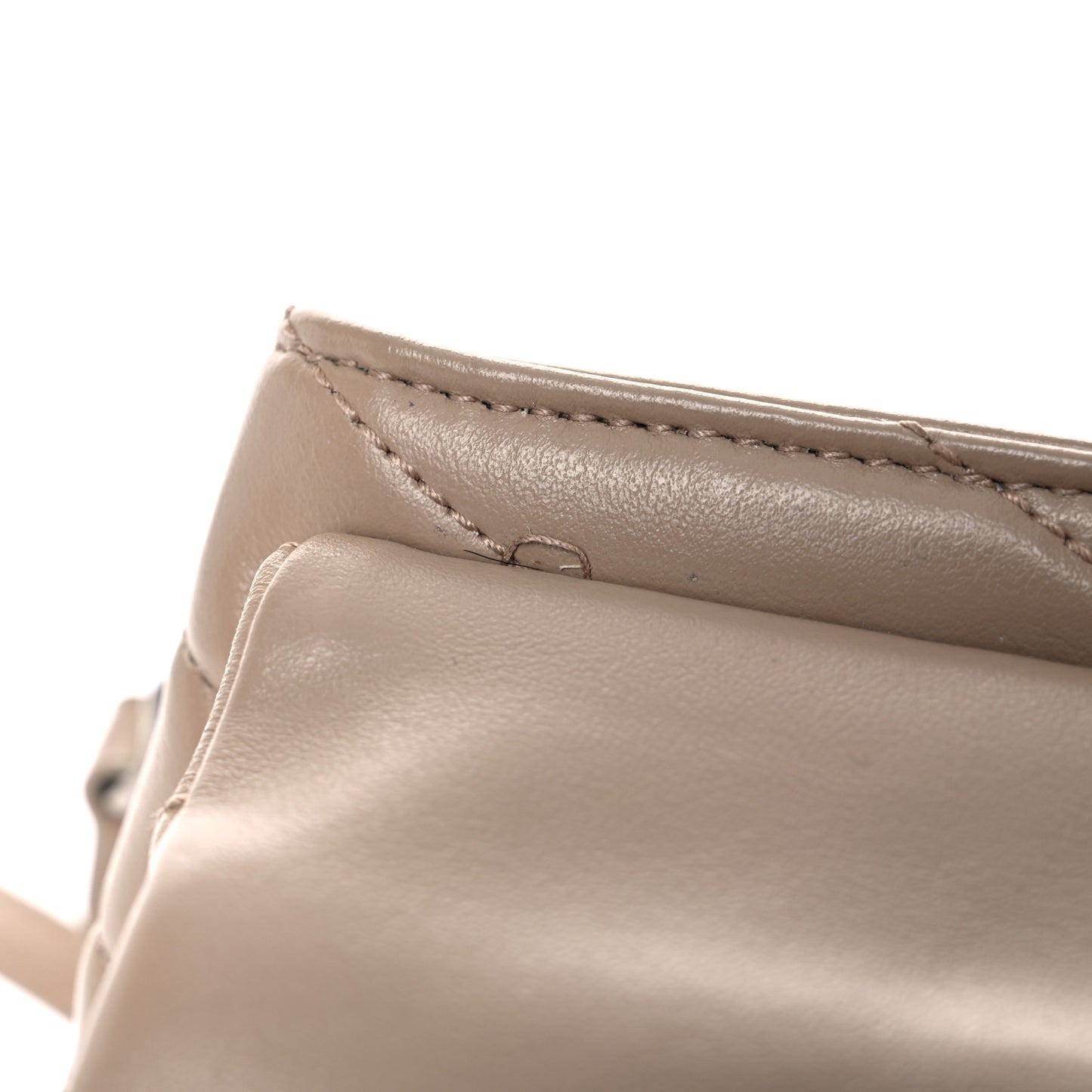 Calfskin Y Quilted Monogram Toy Loulou Crossbody Bag Dark Beige