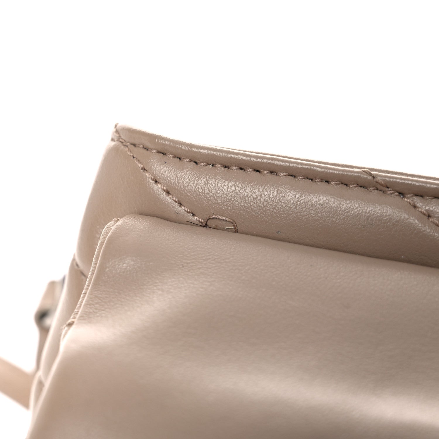 Saint Laurent Calfskin Y Quilted Monogram Toy Loulou Crossbody Bag Dark Beige 13 of 19
