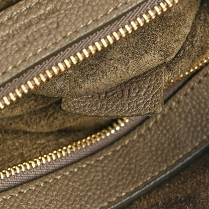 Celine Soft Grained Calfskin Small Belt Cabas Phantom Taupe 8 of 16