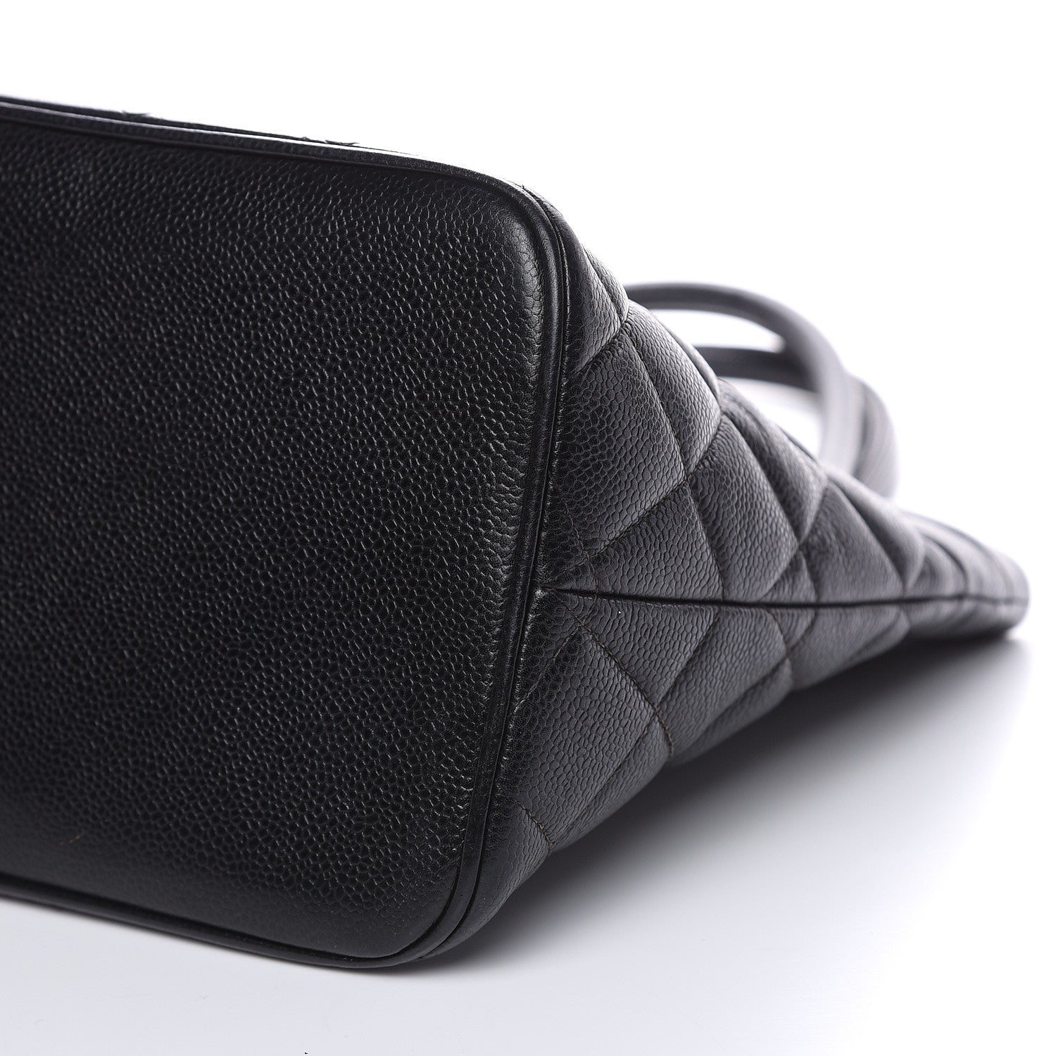 Chanel Caviar Quilted Medallion Tote Black 8 of 17