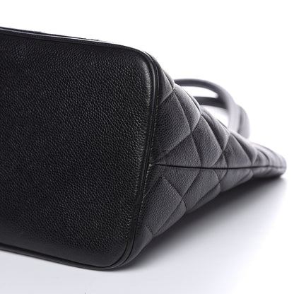 Chanel Caviar Quilted Medallion Tote Black 8 of 17
