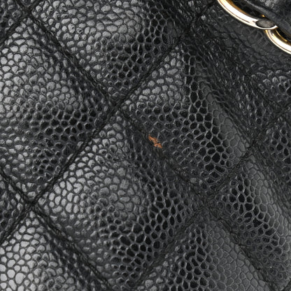 Chanel Caviar Quilted Grand Shopping Tote GST Black 16 of 19