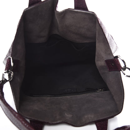 Givenchy Glazed Pebbled Calfskin North South Nightingale Purple 5 of 13