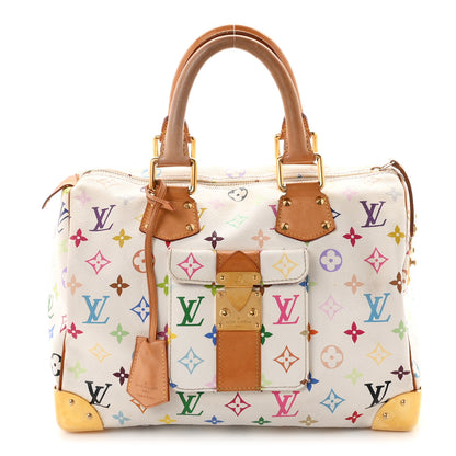 Louis Vuitton Monogram Multicolor Speedy 30 White 1 of 10