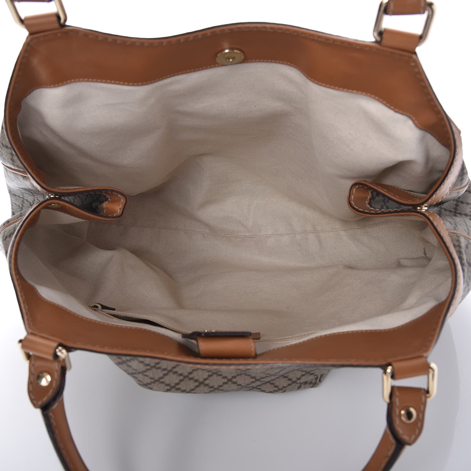 Gucci Diamante Large Sukey Tote Brown 5 of 7