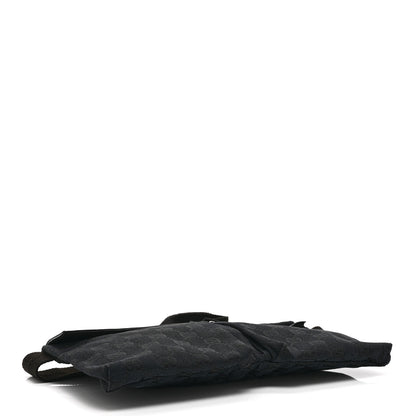 Gucci GG Monogram Double Pocket Belt Bag Black 4 of 9