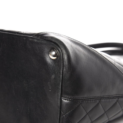 Chanel Calfskin Quilted Large Cambon Tote Black 9 of 13
