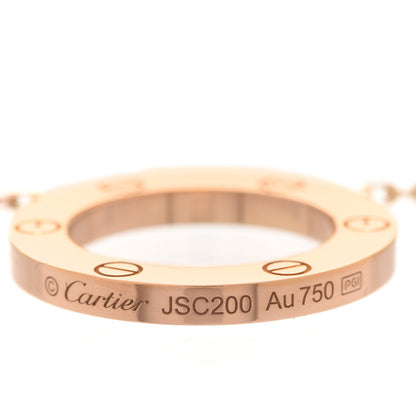 Cartier 18K Pink Gold LOVE Pendant Necklace 5 of 7
