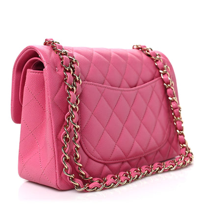 Chanel Caviar Quilted Small Double Flap Pink 3 of 8