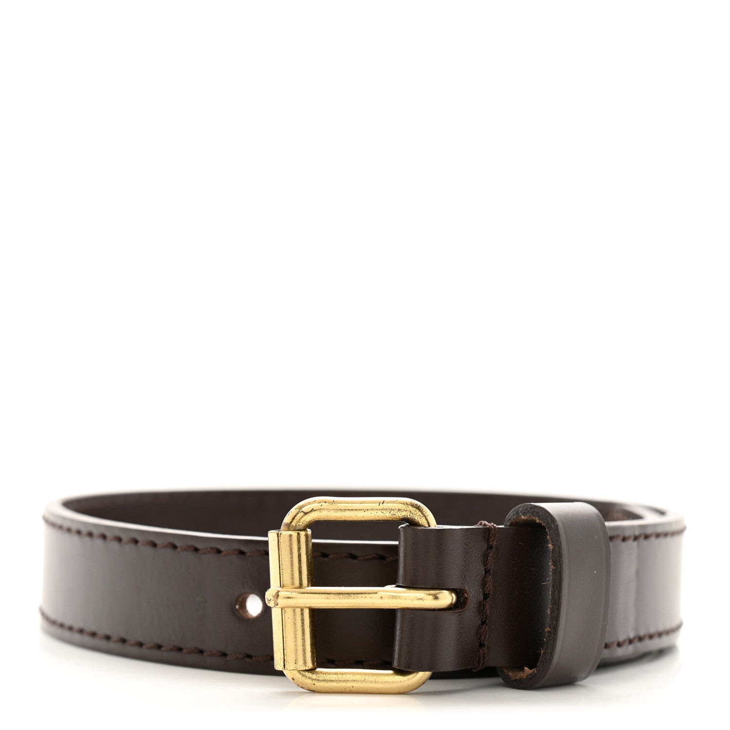 Louis Vuitton Calfskin Bandouliere Strap Extender Brown 1 of 6
