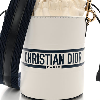 Christian Dior Calfskin Small Dior Vibe Bucket White Multicolor 7 of 10