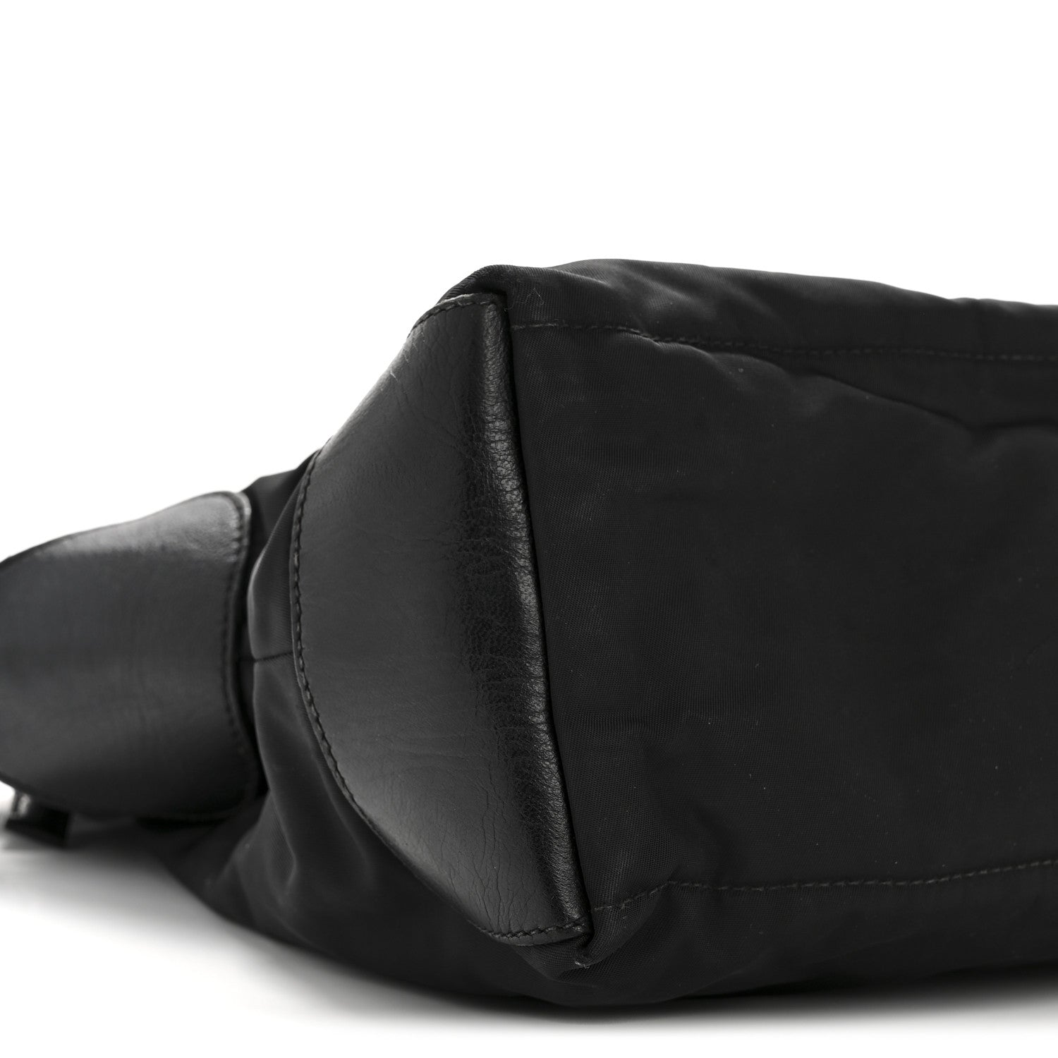 Prada Nylon Shoulder Bag Black 9 of 14