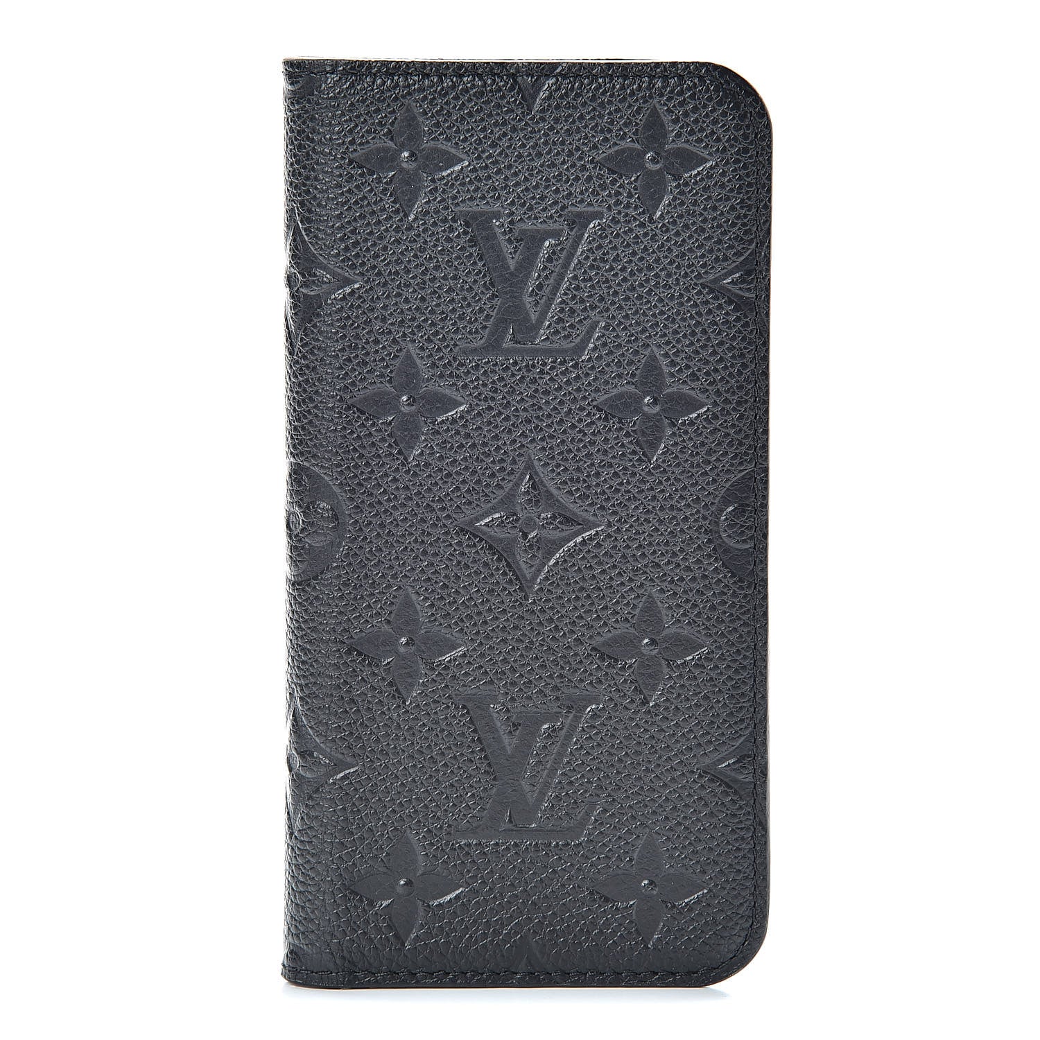 Louis Vuitton Empreinte iPhone X/XS Folio Case Black 1 of 6