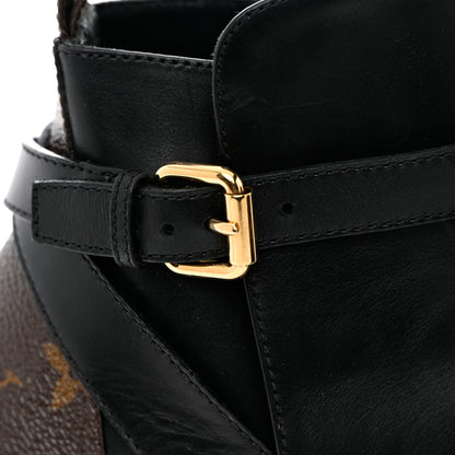 Louis Vuitton Calfskin Patent Monogram Matchmake Low Boots 40 9 of 16