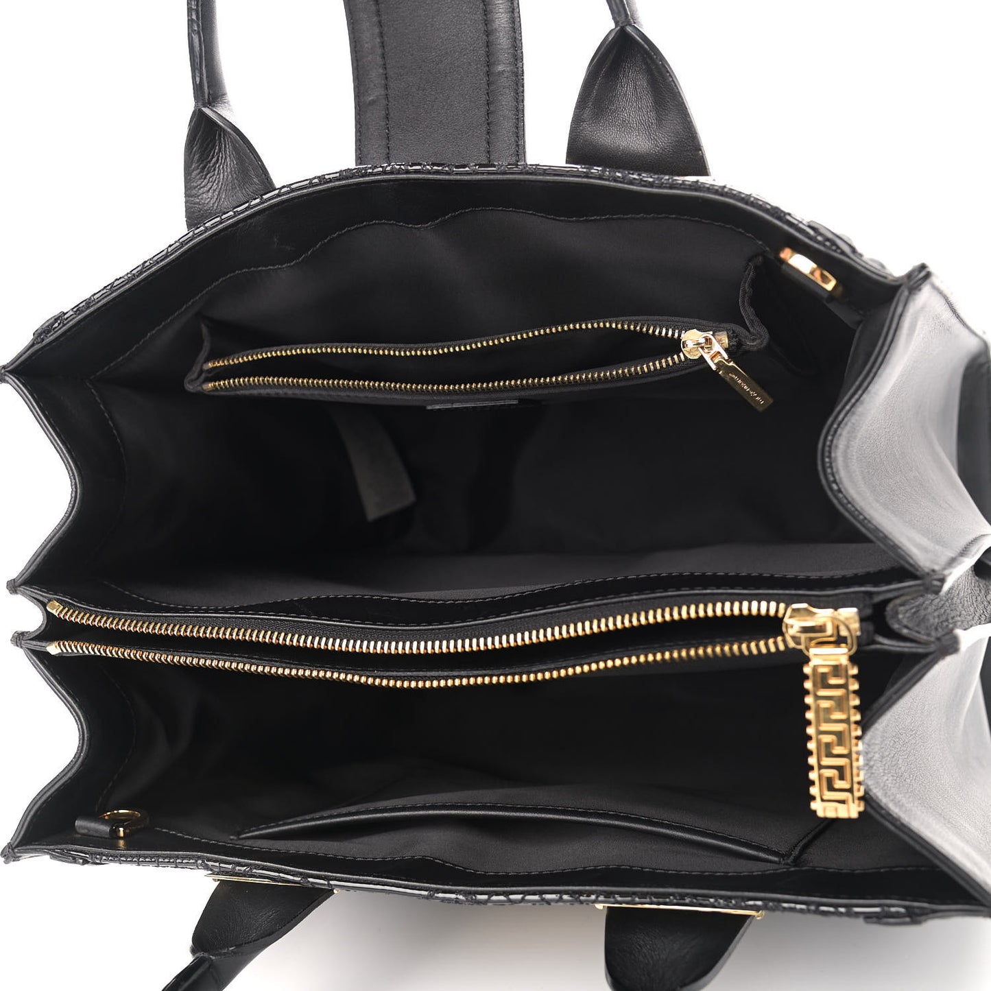 Patent Micro Vanitas Icon Handbag Black