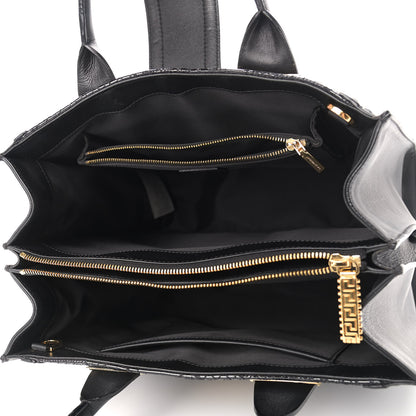 Versace Patent Micro Vanitas Icon Handbag Black 5 of 11