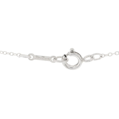 Tiffany Sterling Silver Paloma Picasso Graffiti X Pendant Necklace 5 of 6