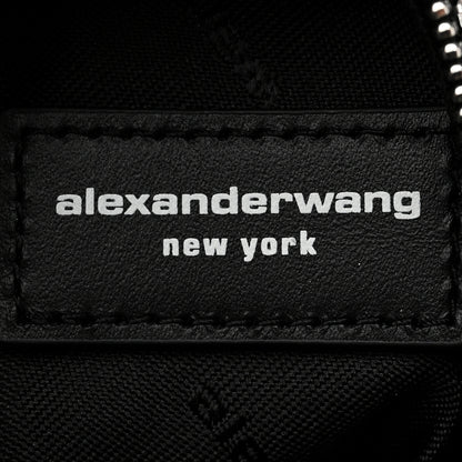 Alexander Wang Crystal Mesh Beiress Wristlet White 7 of 9