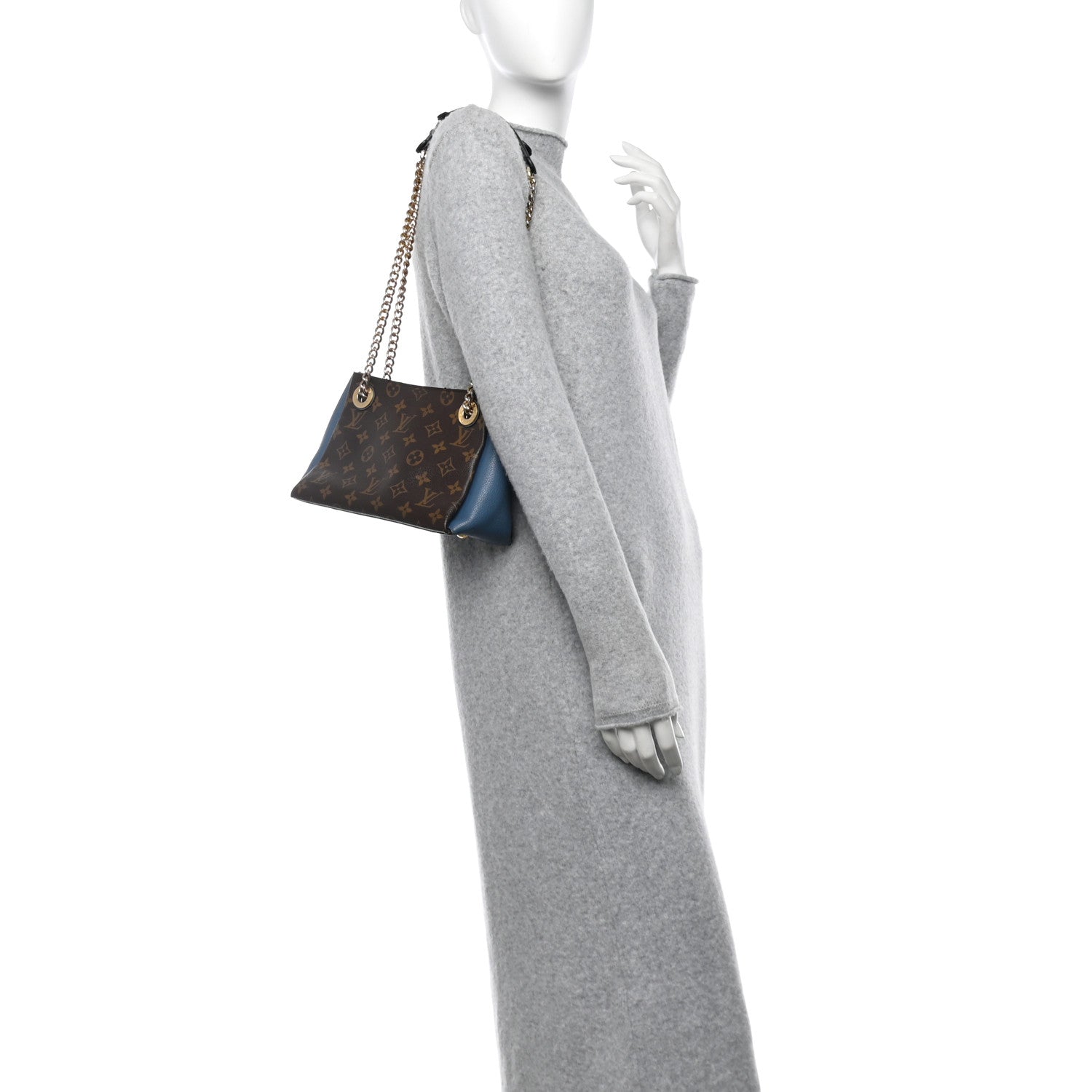 Louis Vuitton Monogram Surene BB Blue Jean 3 of 13